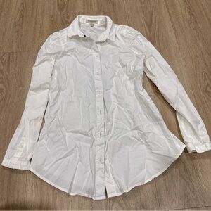 Burberry White Cotton Shirt